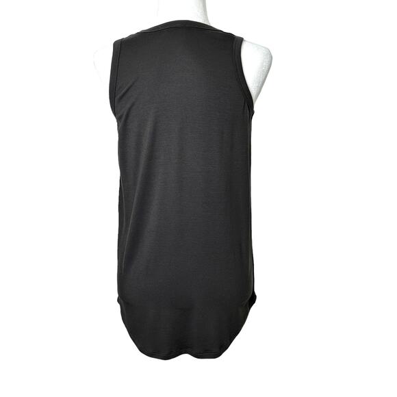 Athleta Gray Soft and Slinky High Lo Tank Top - Picture 3 of 8